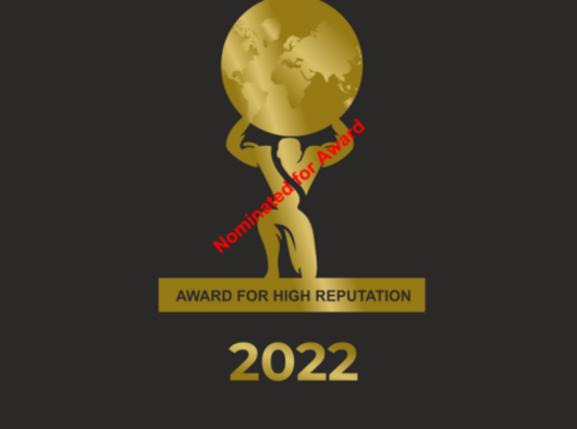Award for hight Reputation